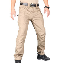 Load image into Gallery viewer, Men's Tactical Pants Casual Spring Lightweight Water-Resistant Hiking Trousers Outdoor Ridge Cargo Sweatpants Long Homme Pants