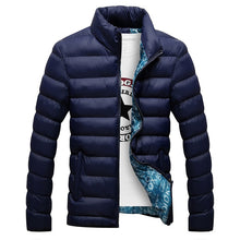 Load image into Gallery viewer, Winter Jacket Men 2020 Fashion Stand Collar Male Parka Jacket Mens Solid Thick Jackets and Coats Man Winter Parkas M-6XL