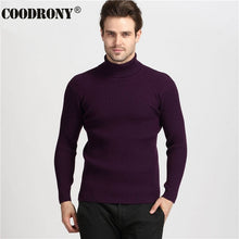 Load image into Gallery viewer, COODRONY Winter Thick Warm Cashmere Sweater Men Turtleneck Mens Sweaters Slim Fit Pullover Men Classic Wool Knitwear Pull Homme