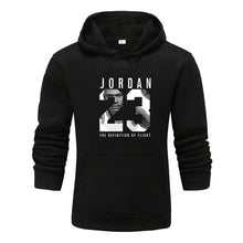 Load image into Gallery viewer, New Men Hoodies Suit Jordan 23 Tracksuit Sweatshirt Suit Fleece Hoodie+Sweat pants Jogging Homme Pullover 3XL Sporting Suit Male
