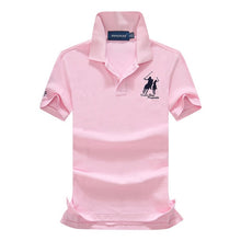 Load image into Gallery viewer, Polo Brand Clothing Male Fashion Casual Men Polo Shirts Solid Casual Polo Tee Shirt Tops High Quality Slim Fit Shirt Men 908
