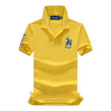 Load image into Gallery viewer, Polo Brand Clothing Male Fashion Casual Men Polo Shirts Solid Casual Polo Tee Shirt Tops High Quality Slim Fit Shirt Men 908
