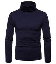 Load image into Gallery viewer, Korea Mens Cotton Turtle Neck Turtleneck Sweater Stretch jumper M L XL 2XL
