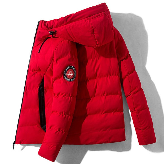 New Winter Jackets Parka Men Autumn cotton Warm Hooded Outwear Brand Slim Mens Coats Casual Windbreaker Quality Jackets Men