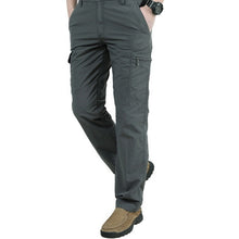Load image into Gallery viewer, Men&#39;s Tactical Pants Casual Spring Lightweight Water-Resistant Hiking Trousers Outdoor Ridge Cargo Sweatpants Long Homme Pants
