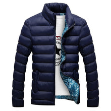 Load image into Gallery viewer, Winter Jacket Men 2020 Fashion Stand Collar Male Parka Jacket Mens Solid Thick Jackets and Coats Man Winter Parkas M-6XL
