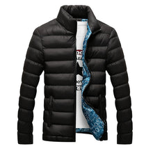 Load image into Gallery viewer, Winter Jacket Men 2020 Fashion Stand Collar Male Parka Jacket Mens Solid Thick Jackets and Coats Man Winter Parkas M-6XL
