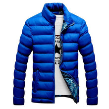 Load image into Gallery viewer, Winter Jacket Men 2020 Fashion Stand Collar Male Parka Jacket Mens Solid Thick Jackets and Coats Man Winter Parkas M-6XL
